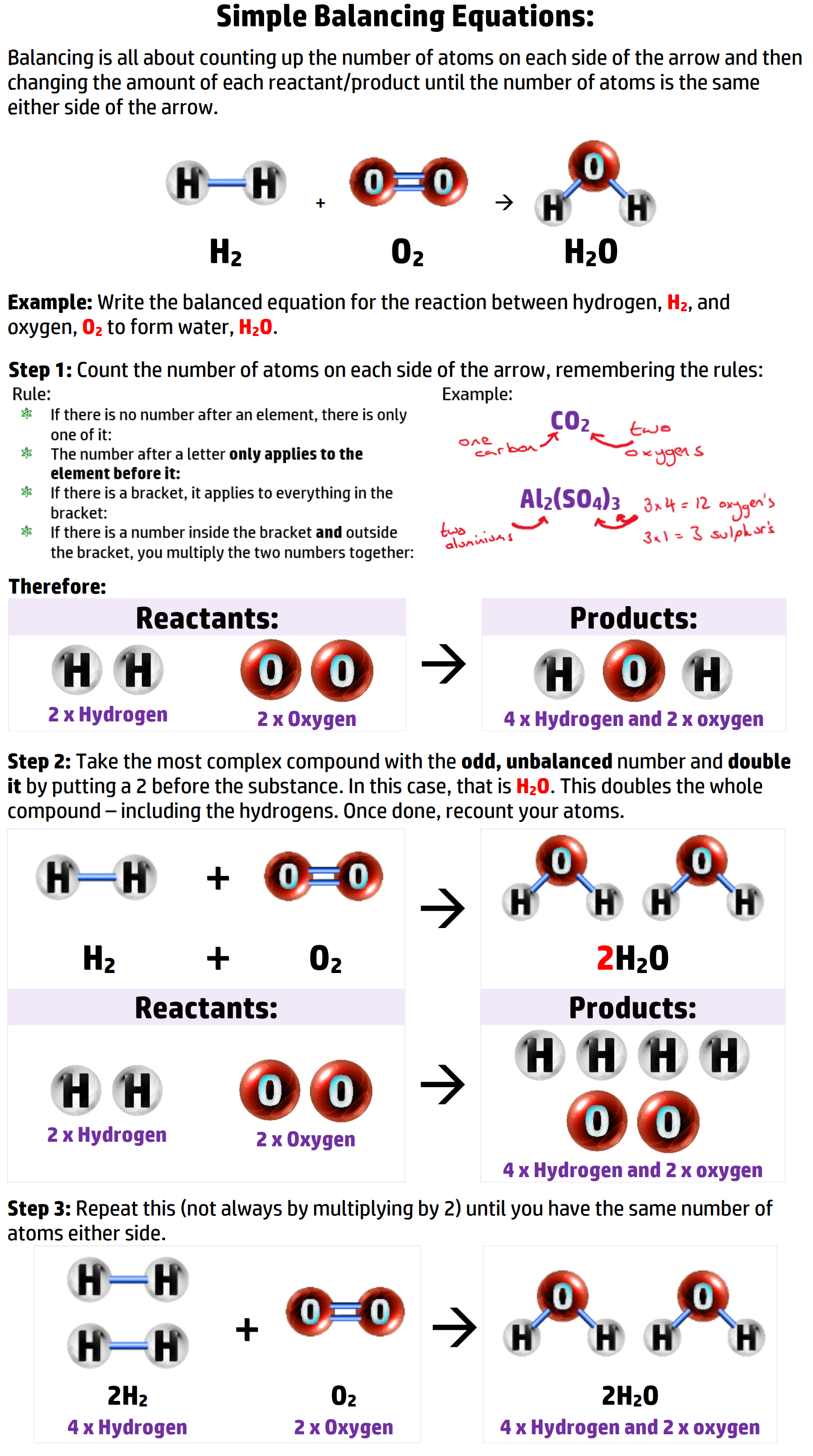 Balancing Equations Mr Barnes Teaches Chemistry